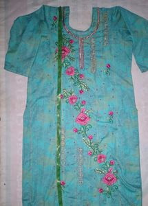 Patiala suit silk