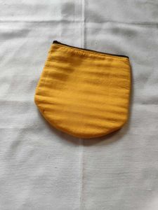 Embroidered Floral Pouch
