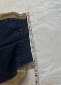 Adidas Navy Blue &amp; Tan Shorts