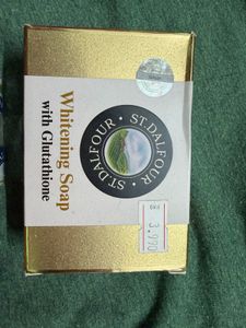 ST. DALFOUR whitening Soap with Glutathione sample