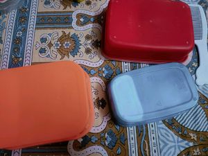 Combo Of 3 Plastic Lunch