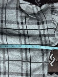 ZARA grey check Tunic top