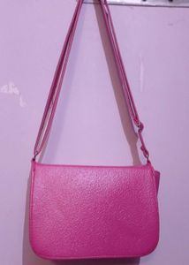 Zara Pink Studded sling bag
