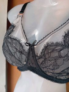 Black Lace Bra
