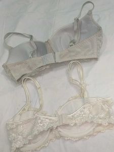 combo of two Comfortable Lace Detail Bras