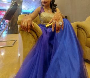 Blue Beautiful Gown