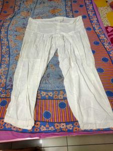 White Cotton Salwar Pants