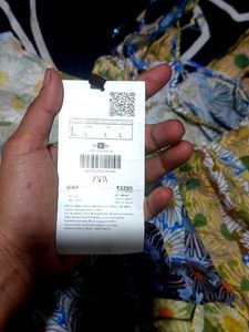 Zara Floral Print Mini Dress With Tag