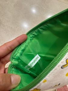 Lemon Print Pouch