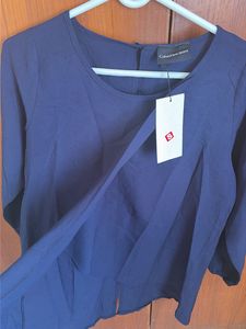 Calvin Klein Navy Blue Top