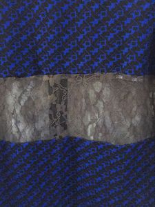 Bodycon Dark Blue Lace Dress