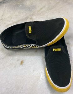 Black Slip-Ons