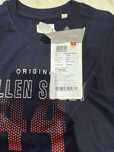 Allen Solly Boys Navy T-Shirt