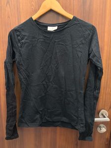 Black Long Sleeve Top