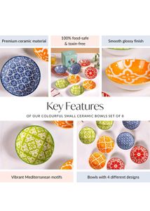 Nestasia Starter Dip Bowls - Set of 8