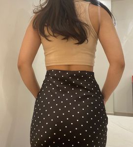 H&amp;M Ribbed Knit Crop Tank Top