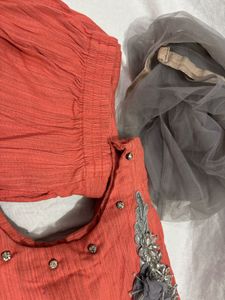 🌸Kurta pant set with dupatta