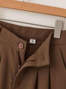 High-Waisted Wide-Leg Trousers ( OFF DUTY )