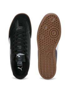 Puma Unisex Black &amp; White Sneakers