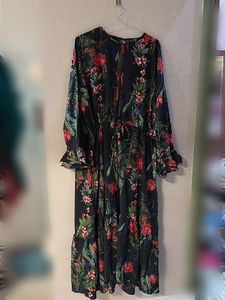 Floral Print Maxi Dress