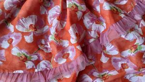 VIBRANT LAYERED SUMMER DRESS ( 8-12 YR GIRLS)