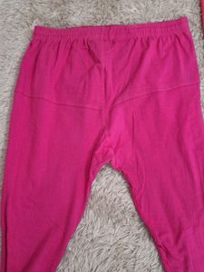 Women's Set of 2 Pink and Coral Leggings