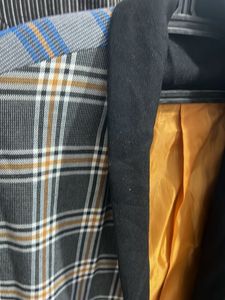 Smart Checkered Overcoat