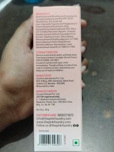 The Pink Foundry Sunscreen SPF 30