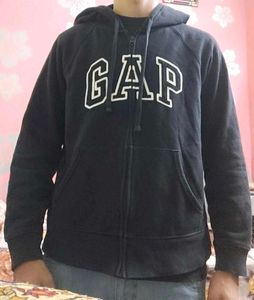 Gap Unisex Logo Zip-Up Hoodie