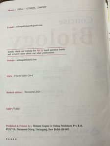 Concise Biology Class 10 ICSE
