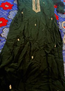 Embroidered handwork suit
