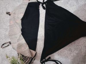 Patterned Bikini Set