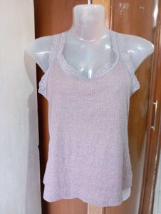Lace Trim Camisole Top
