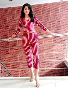 Chic Striped Jumpsuit
