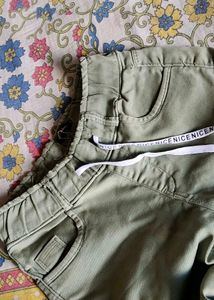 Olive Green Cargo Pants