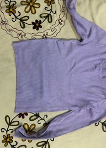 Lavender Knit top