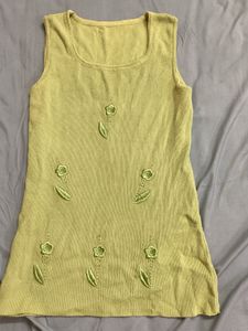Chic Embroidered Sleeveless Top