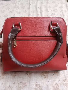 Mehroon Red Handbag