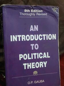 An Introduction to Political Theory