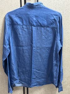 Blue Denim Western Shirt