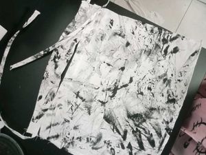 Designer abstract Niqab