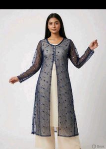 Elegant Royal Blue Short Sleeve Dress