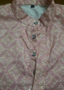 Men's Ombre Kurta Pink and Purple