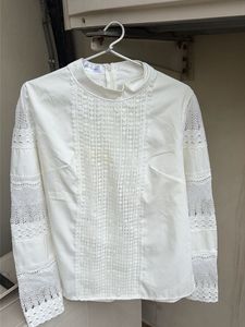Elegant White Lace Blouse