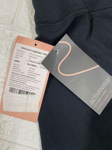 BLISSCLUB Black High-Waisted Leggings