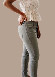 Grey Wash Denim Jeans