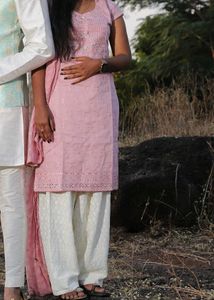 straight kurti set