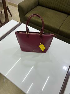 Elegant IRTH Maroon Tote Bag