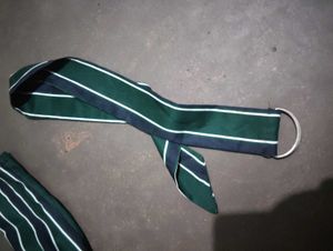 Y2K Striped Blazer Dress