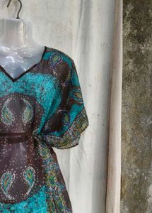 Bohemian Kaftan Tunic Top
